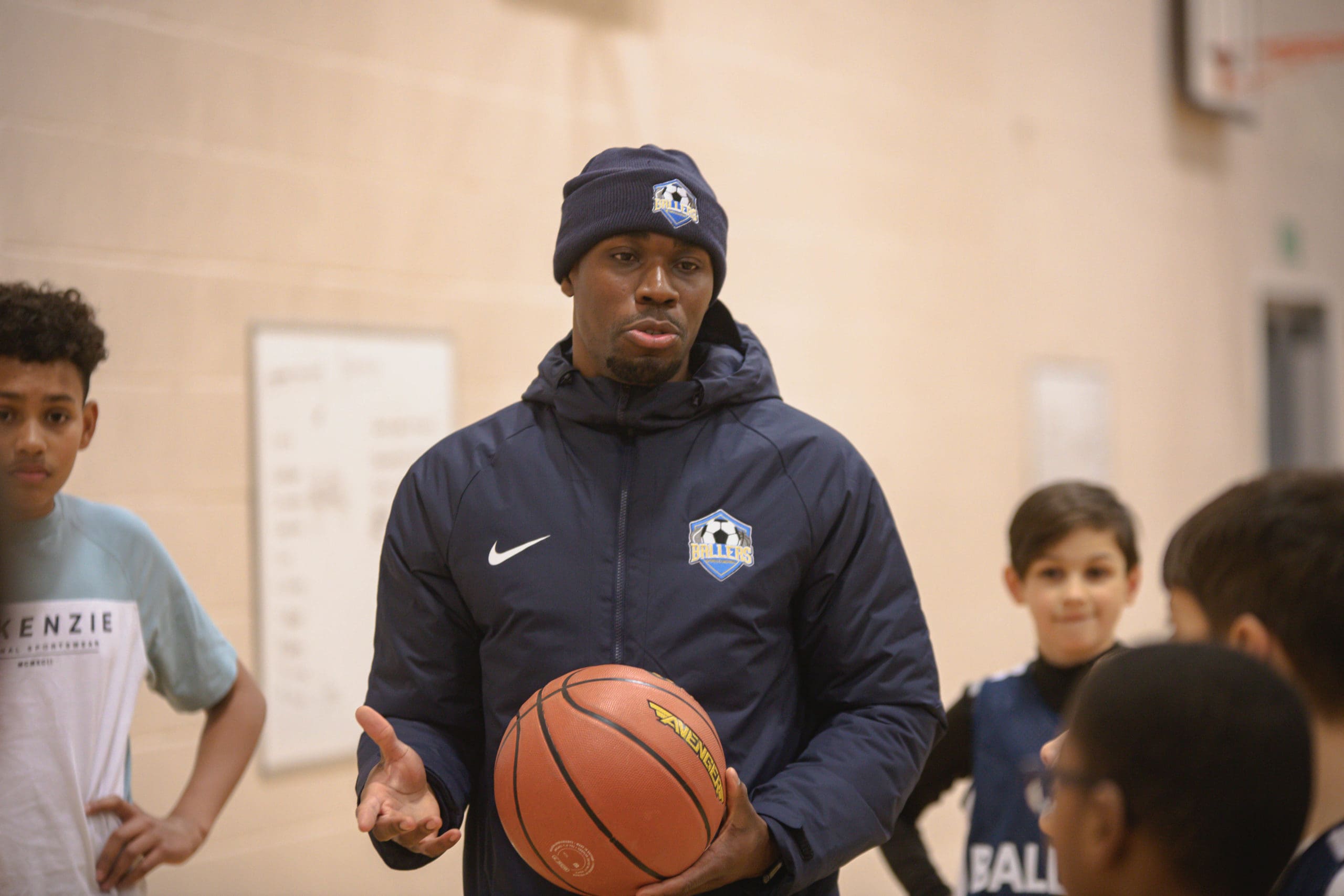 Basketball training session in South East London